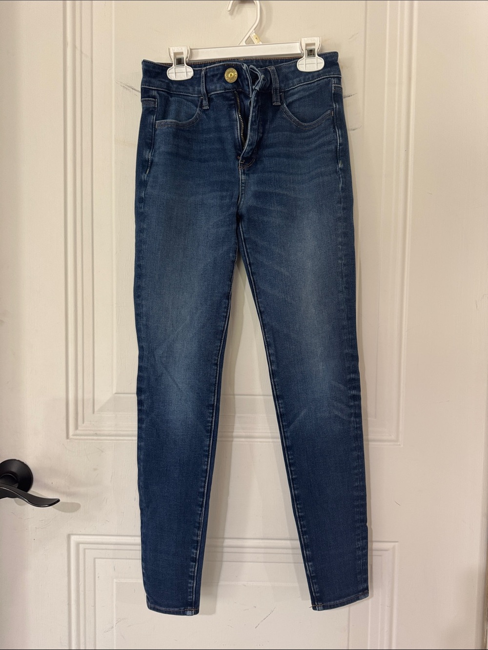 American Eagle Outfitters Dark Wash High Was Jegging